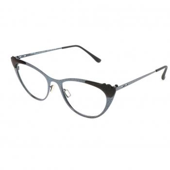 Italia Independent I-I ADEL 5228 THIN Women's Grey Eyeglasses Frame Size 50 - Blue Light Block Available
