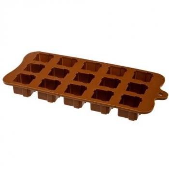 Molde Bombones Cuadros Silicona Ibili 860306