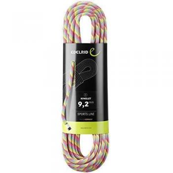 Edelrid Kinglet 9.2mm Dynamic Climbing Rope - Snow, 70m