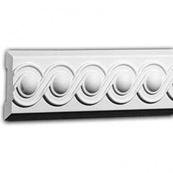 Moldura Decorativa Neoclásica Blanca Profhome 2 m
