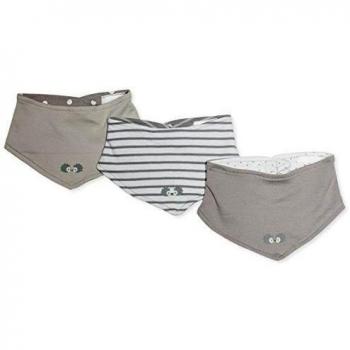 Twins Dreiecktuch, 3er-Pack - Bufanda, unisex, color sleet 163916, talla única