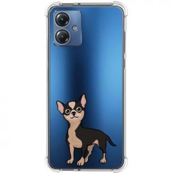 Funda Silicona Antigolpes para Motorola Moto G14 con Diseño de Perros 05