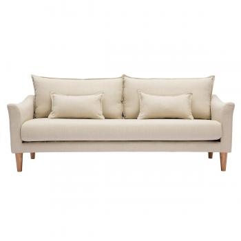 Sofá 3 plazas beige KATE MILIBOO