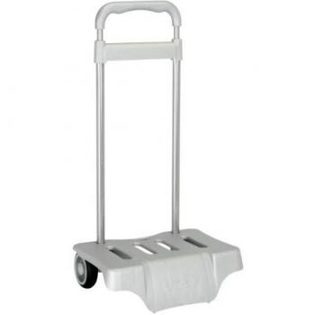 Safta 641092905, Carro Portamochilas Unisex, Plata, 50 Cm
