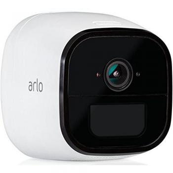 Arlo Go, Cámara móvil de vigilancia 100% sin cables Compatible con la conectividad LTE, utilizable con cualquier operador, para áreas con acceso WiFi limitado, Blanco