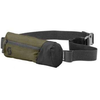 Riñonera Scott Endurance TR' 1 (negro/verde abeto) - Riñonera ligera y cómoda, fabricada con materiales resistentes al agua, cuenta con múltiples compartimentos para almacenamiento, ajuste ergonómico y reflect