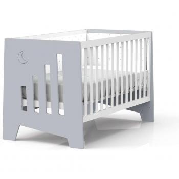 Cuna convertible Escritorio Alondra Omni XL Grey 2 en 1 (70 x 140 cm)