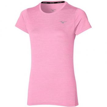 Camiseta de fitness Mizuno Impulse Core Mujer Rosa