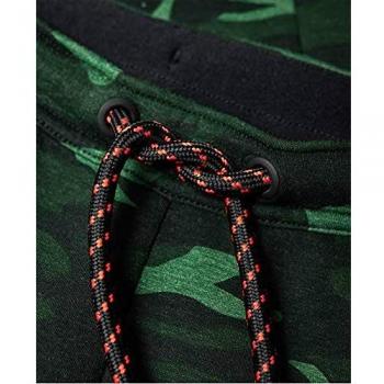 Superdry Gym Tech - Pantalón Deportivo para Hombre, Hombre, MS3016AR, Forest Camo, Extra-Large
