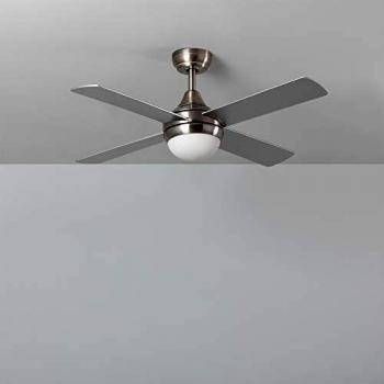TECHBREY Ventilador de Techo Navy Niquel 60W Niquel
