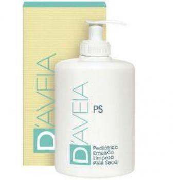 D'AVEIA PS Pediatric 300ml - Pediatric Oatmeal Emulsion for Sensitive Skin, Hypoallergenic, Moisturizing, Soothing, Dermatologically Tested