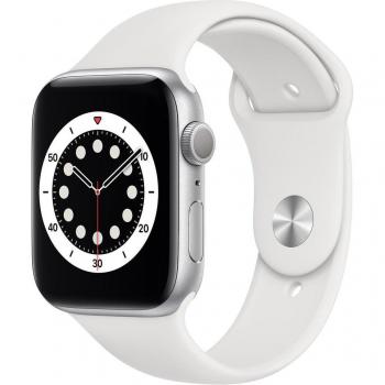 Apple Watch Series 6 GPS 40mm - Silver Aluminium Case with White Sport Band