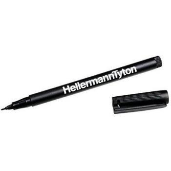 Marcador Permanente Negro RiteOn - Set de 2 unidades T82S-BK HellermannTyton
