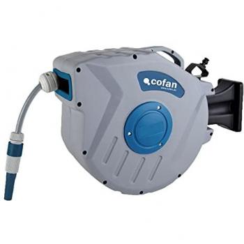 Enrollador Automático de Manguera para Jardín 20 m Diámetro 15 mm
