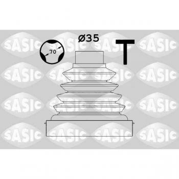 Juego de fuelles para árbol de transmisión SASIC 1900021