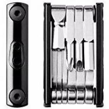 CRANKBROTHERS F10 Herramienta multifunción de Ciclismo Unisex Adulto, Negro