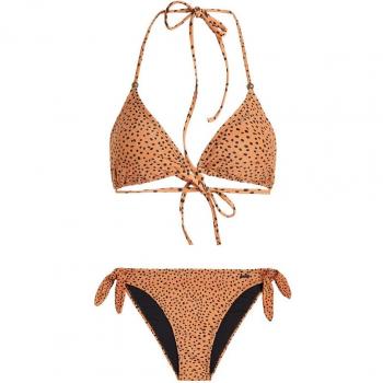 Bikini de mujer Protest Prtiquitos 23 con estampado colorido, tejido suave y elástico, copas suaves, tirantes ajustables y parte inferior con corte clásico