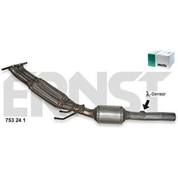 Catalizador ERNST 753241 para Volkswagen Golf 5 y Touran I, Euro 4 con kit de montaje