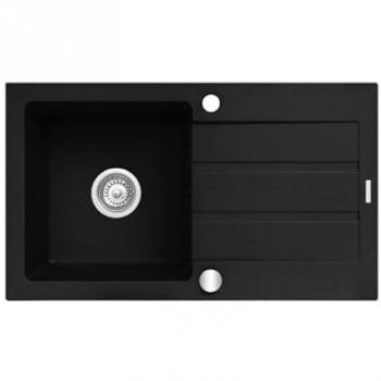 Fregadero de Un Seno Maidsinks 1B 1D Karbon 76 x 44 cm