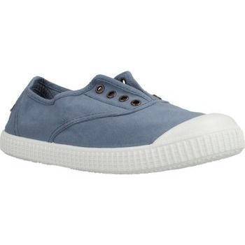 Zapatillas de lona Victoria azul para niños