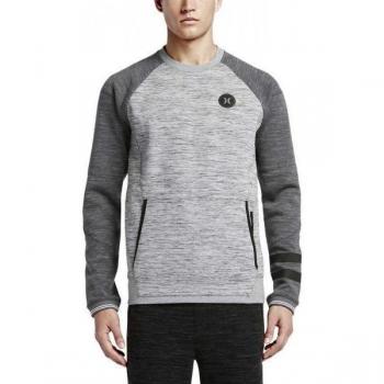 Hurley Phantom Advance Crew, Color: Dark Grey Heather, Size: S