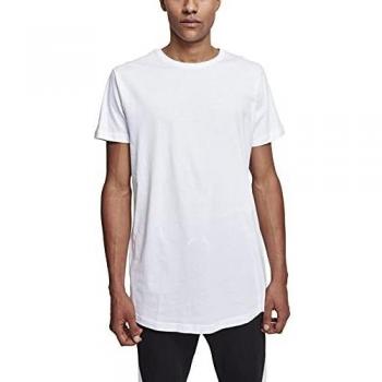 Urban Classics Shaped Long Tee - White - S to 4XL - Men's T-Shirt
