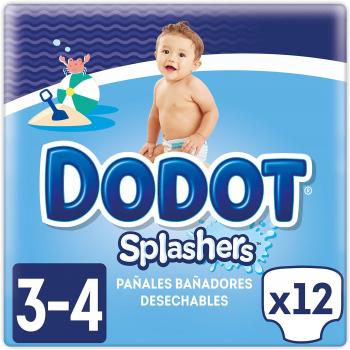 Dodot Splashers Pañales Bañadores Desechables, No se Hinchan y Fácil de Quitar, Talla 3