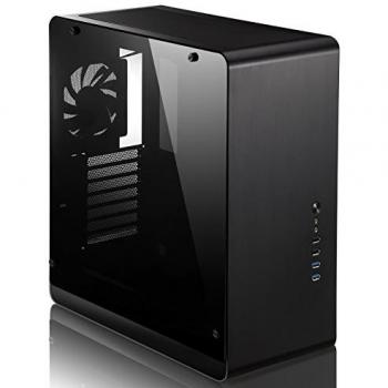 Cooltek JB UMX4 BW Midi-Tower Negro Carcasa de Ordenador - Caja de Ordenador