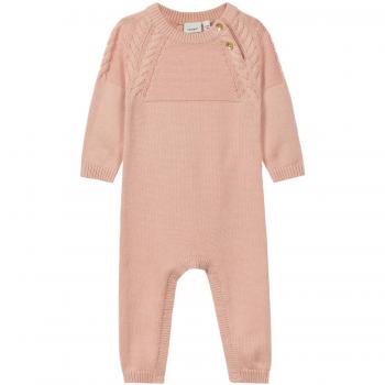 NAME IT - Pantalón de Peto - para bebé niña Rose Cloud 3 Mes