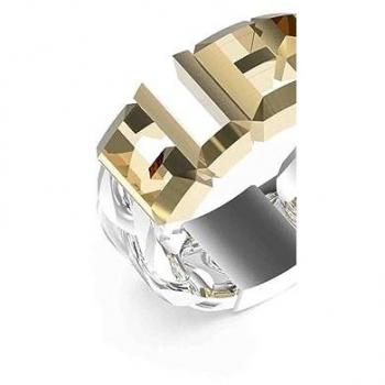 Anillo de Hombre Guess Vegas de Acero Bicolor Talla 62