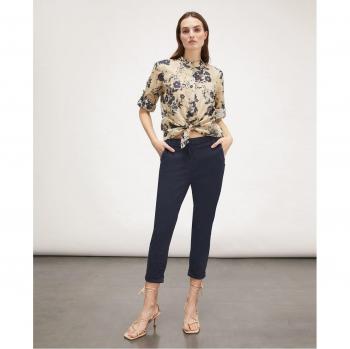 Pantalones chinos de drill de mujer