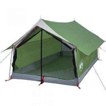 Tienda de Campaña para 2 Personas Impermeable, Toldo Portátil Plegable de Senderismo, Refugio de Camping, Carpa de Exterior, Color Verde