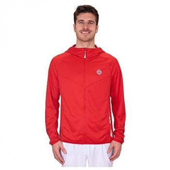 Chaqueta con Capucha Bidi Badu Roja Sudadera de Cremallera 2XL