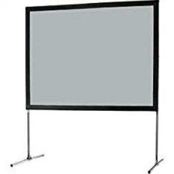 celexon Pantalla portátil de Marco Plegable para Cine en casa - y Negocios Incl. Maleta de Transporte Mobil Expert retroproyección - 203x152cm - 4:3- Ganancia 1.2