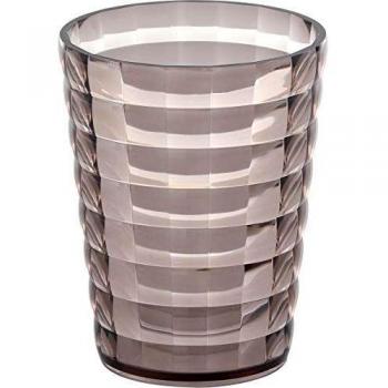 Gedy Glady Porta cepillos, Resina termoplástica, Moka, 8,5x8,5x11