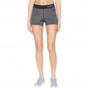 Nike W NP HPRCL Short 3 de Cool shne, Shorts Mujer, Mujer, 889817 010, Black/Clear, Large
