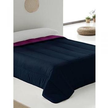 BELNOU Edredón 300 Gr Azul Marino/Malva Cama 150