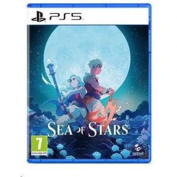 Sea of Stars, Juego para Consola Sony PlayStation 5 PS5, RPG, estilo pixel art, combate por turnos, ambientación retro, multijugador local y cooperativo, historia inspirada en los clásicos de los 90