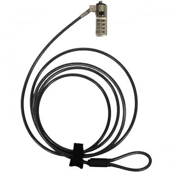 Cable de Seguridad con Combinación Noble Wedge Slot para Notebook, Tablet y Ultrabook - PORT Designs 901212