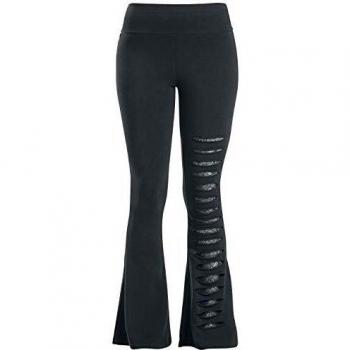 Gothicana by EMP Take Comfort Mujer Leggins Negro XL