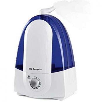 Orbegozo HU 2050 - Humidificador ultrasónico silencioso, capacidad 5,2 litros, doble salida de vapor ajustable, área de acción 50 m2, 30 W