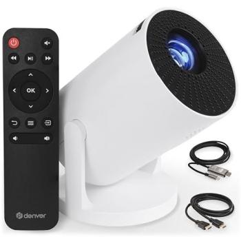 Proyector Denver PR-1500 LED 120 Lúmenes ANSI, HD Ready 1080*720P, HDMI, USB-C y Bluetooth
