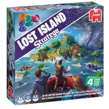Juego de Mesa Stratego - Isla Perdida - Encuentra la Bandera Oculta antes de que Desaparezca - Dujardin
