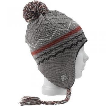 Burton Mütze Listen Up Beanie - Gorro de esquí para mujer, color gris, talla Talla única