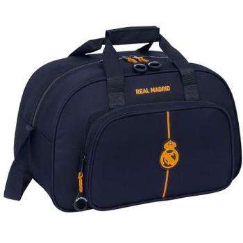 Safta Bolsa de Deporte para Equipamiento de Visitante Real Madrid 24/25, Mochila, Ideal para Niños de Diferentes Edades, Cómoda y Versátil, Calidad y Resistencia, 40x23x24