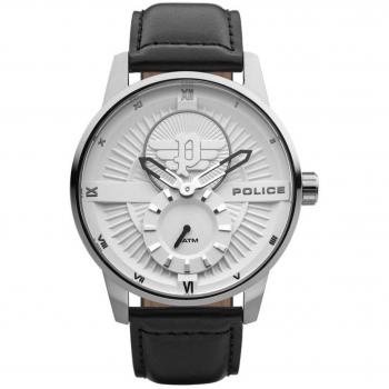 Reloj Police Hombre Analogico Cuarzo con Correa de Cuero PEWJA2110102 (48mm)