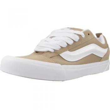 Zapatillas deportivas de Hombre Marca Vans Modelo Knu Skool Beige Blanco Puro Talla 42 Senior