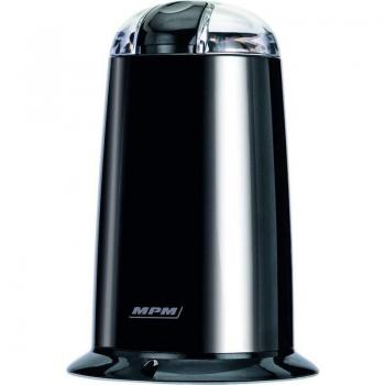 MPM MMK-07/C Molinillo de Café Eléctrico, Picador Multiusos para Especias y Semillas, Cuchillas Doble de Acero Inoxidable, Velocidad de Molienda
