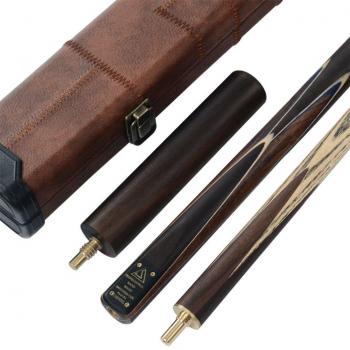 CUESOUL Clásico Hecho a Mano de 57 Pulgadas Rosewood 3/4 Pieza Snooker Cue Cue + Case y Extensión