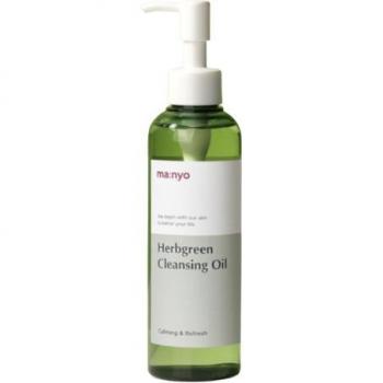 Ma:nyo Herb Green Cleansing Oil 200ml - Soothing Cleansing Oil for Oily Acne-Prone Skin